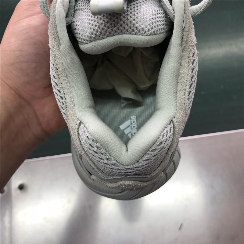 God Yeezy 500 Salt EE7287 retail sample version ready